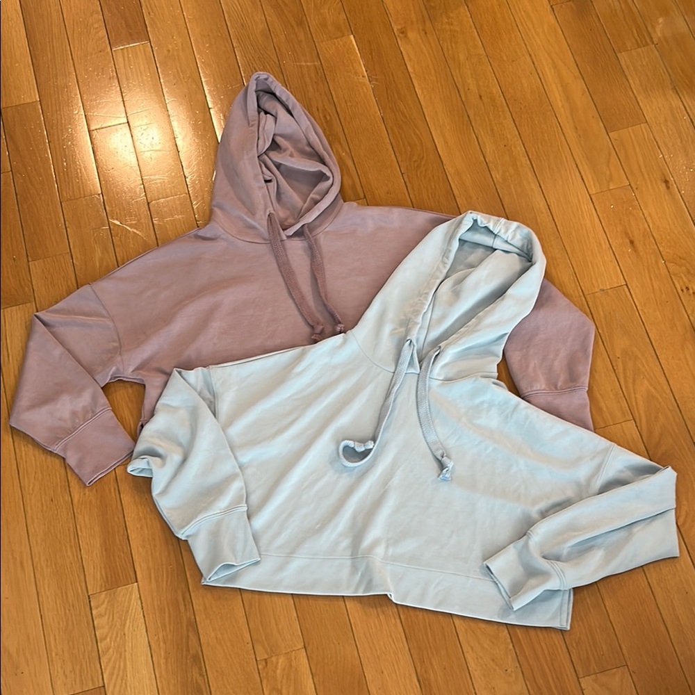 Lot 2 Altar’d State AS Revival Hoodie Cropped Sweatshirts Women Size S